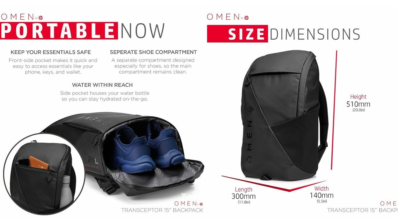 OMEN Transceptor 15 Backpack